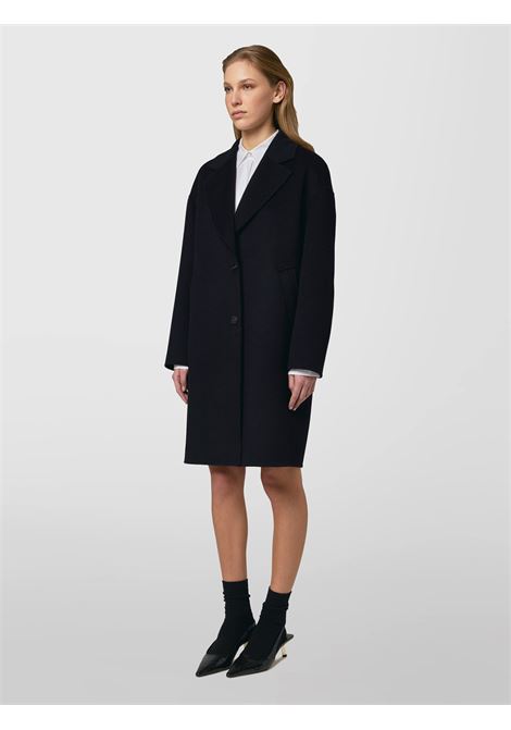 Women's Pure Wool Single-breasted Coat - Alpha Studio ALPHA STUDIO |  | AD-8613N2374